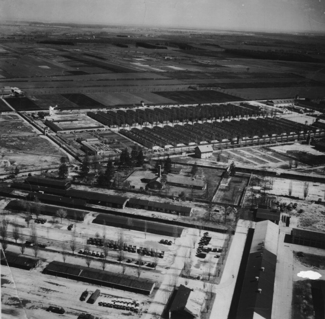 Dachau concentration Camp Ariel View