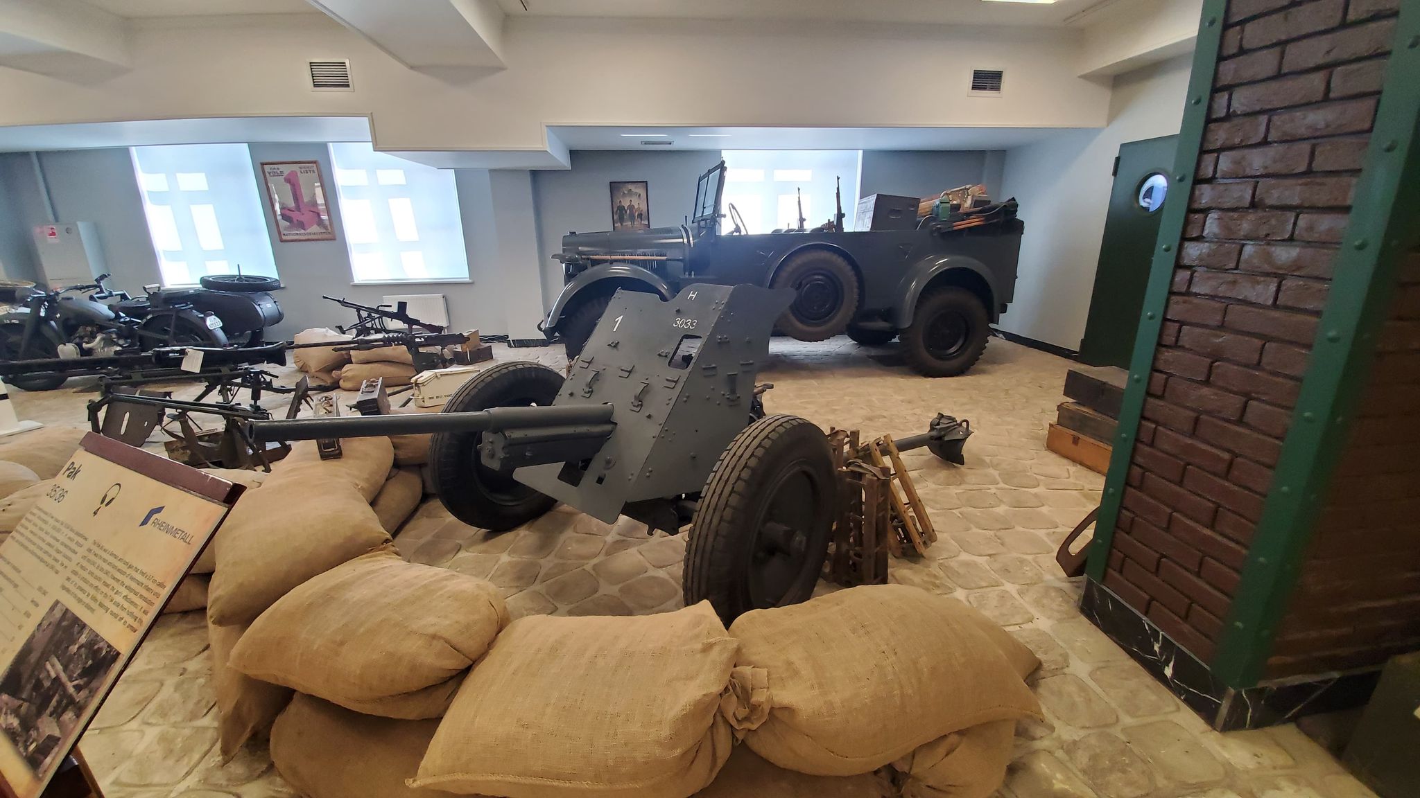 Pak 36 Anti Tank Gun in Museum