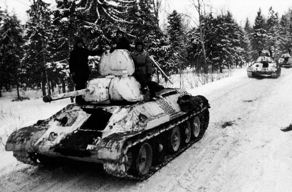 T-34/76 Medium in the Winter- Eastern Front