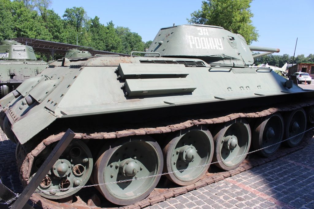T-34/76 Medium Tank Side View