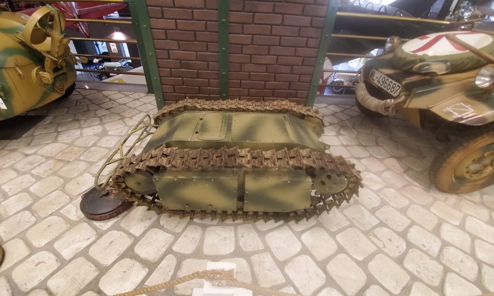 Goliath Mine Explosive Remote Controlled vehicle WW2 German Tracked Mine