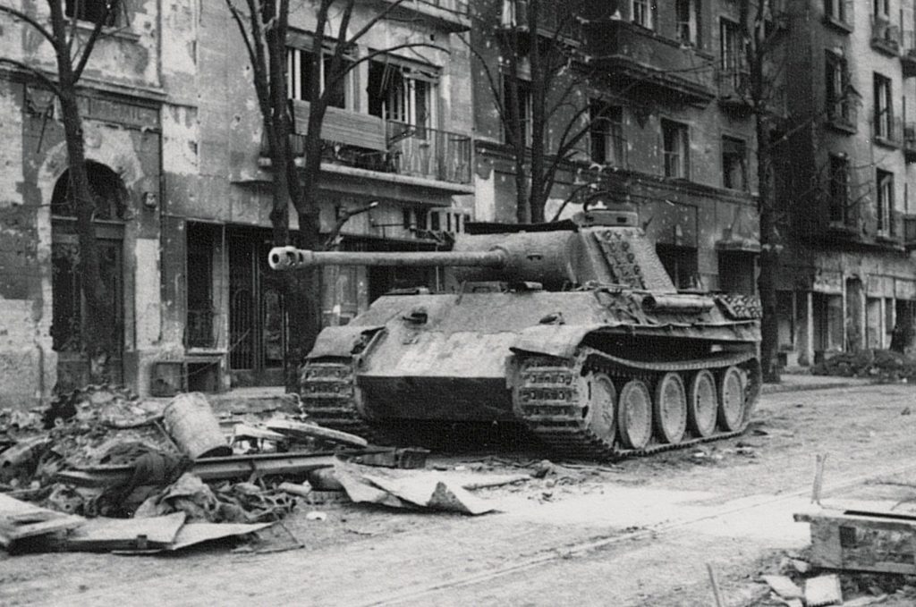 Budapest Operation Battle Panther Tank