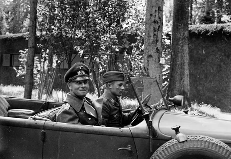 Rommel Open top Vehicle