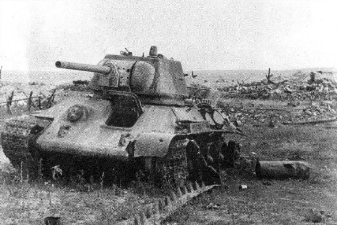 Destroyed T-34