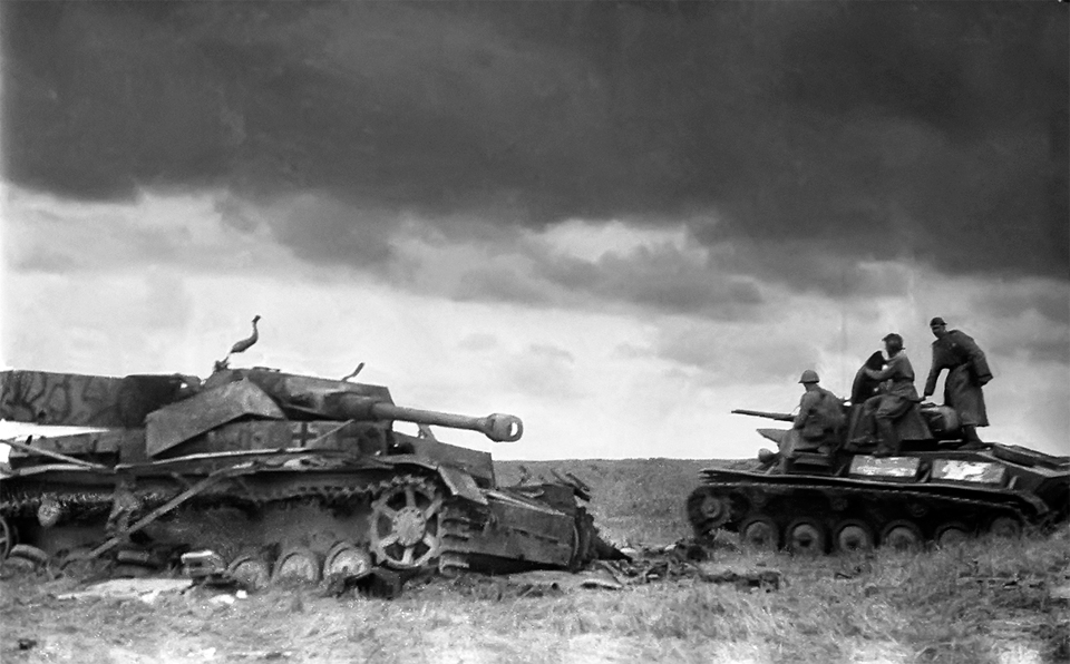 Destroyed German Armor