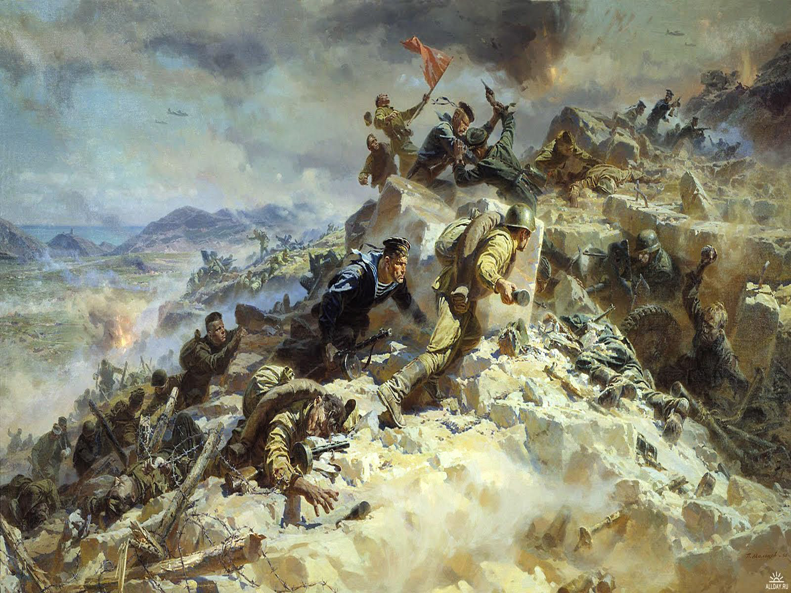 Battle of Crimea Panarama