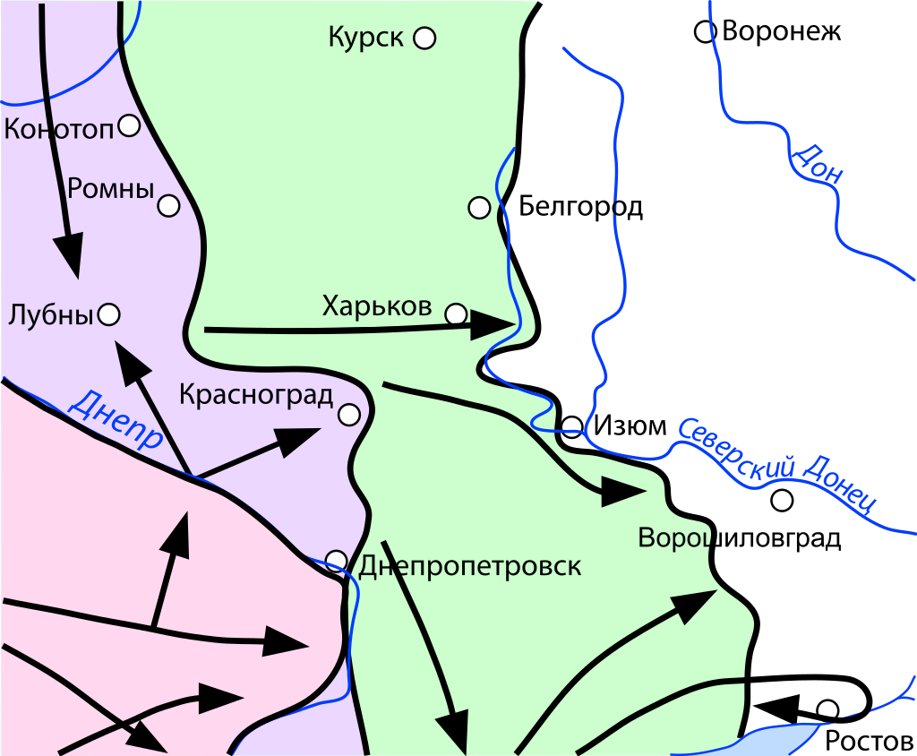 Kharkov map