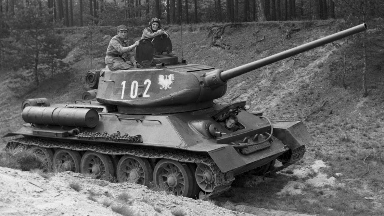 T-34-85 Poland